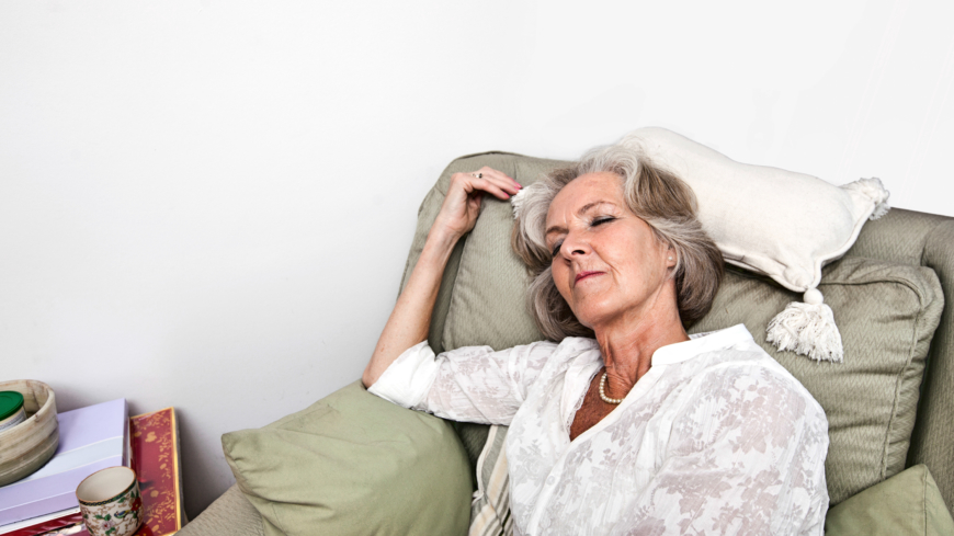 Alzheimers sjukdom påverkar de delar av hjärnan som hjälper oss att hålla oss vakna på dagen.  Foto: Shutterstock
